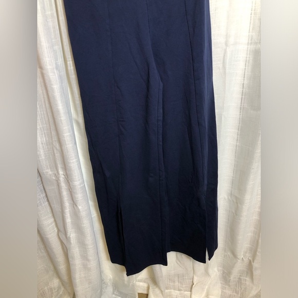 VENUS Navy Blue Strapless Jumpsuit - Picture 3 of 16